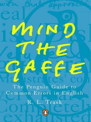 cover image of Mind the Gaffe